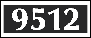 Engraving: Raised Numerals