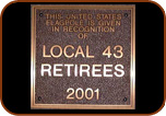Bronze Donor Plaque