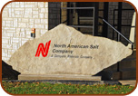 Corporate Sign Sandblasted On Large Rock Paver