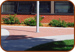 Donor Bricks Around Flag Pole