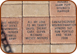 Engraved Pavers