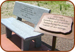 Granite Bench Engrave