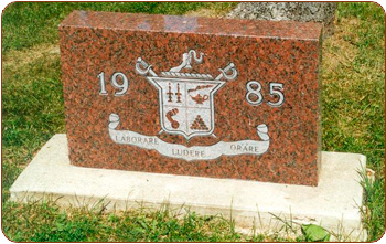 Red Granite Memorial