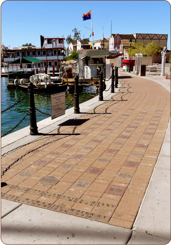Gift Bricks® Veterans River Walk Engraved Bricks