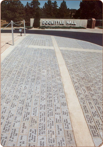 Gift Bricks Engraved Brick Installation