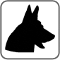 Gift Bricks® German Shepherd Symbol